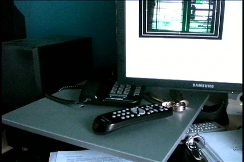 Jm019.desk tech still cam Stockbeeldmateriaal 62728