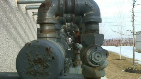 Jm054-Pipe Zoom Video stock 66045