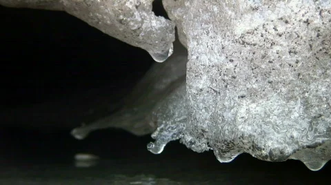 Jm056-Ice Drop2 Stock Footage 66105