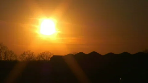 Jm115-Sunset Stock Footage 69842