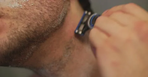 Jm1431 Razor Blade Shaving2 Video stock 44178486