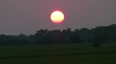 Jm159-Sunset Video stock 79804