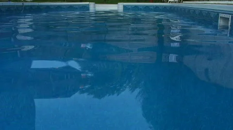 Jm160-Pool Water Video stock 79816