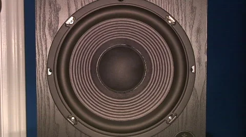 Jm219-Subwoofer Stock Footage 82196