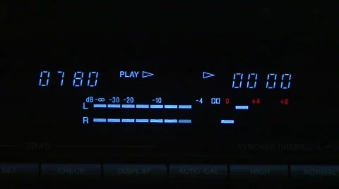 Jm226-VU Meter Stock Footage 82219