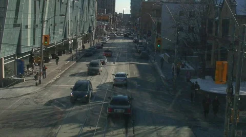Jm247-Traffic Below Video stock 96977