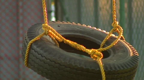Jm333-The Tire Swing Stock Footage 124771
