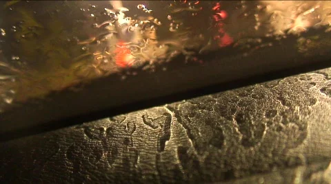 Jm339-Rainy Window Texture 스톡 동영상 124790
