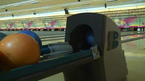 Jm369-Bowling Balls Vídeos de archivo 125935