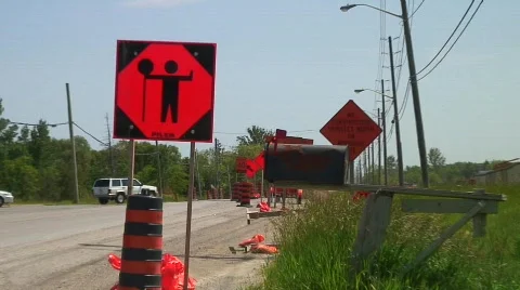 Jm439-Road Work 스톡 동영상 129585