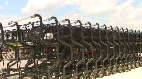 Jm461-Walmart Buggies3 Video stock 133450