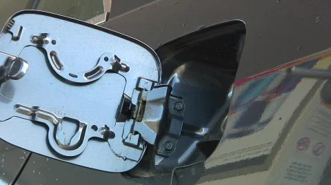 Jm467-Pumping Gas Stock Footage 133473