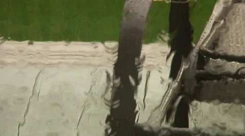 Jm507-Outside Rain Video stock 134608