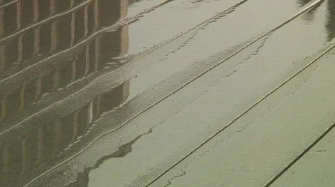 Jm508-Deck Droplets Video stock 134609