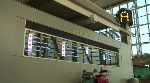 Jm557-Check In Info Video stock 145553