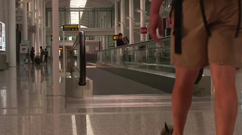 Jm572-Moving Sidewalk2 Stockbeeldmateriaal 145609