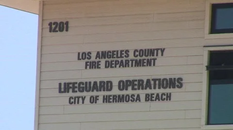 Jm700-Lifeguard Firestation Video stock 151183