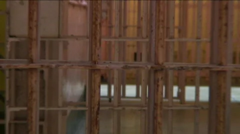 Jm774-Prison Corridor Stock Footage 153237