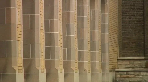 Jm775-Arched Courtyard Video stock 446749