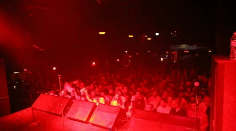 Jm945-Pumping Crowd2 Stock Footage 700617