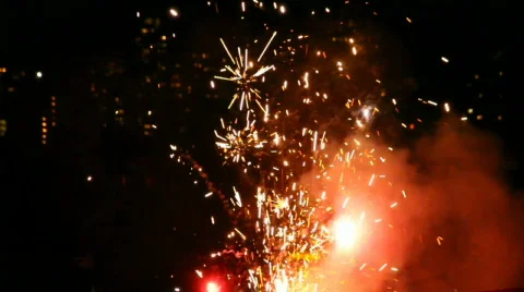 Jm972 Fire Crackle Video stock 726557