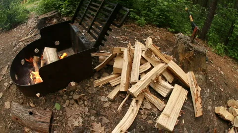 Jm998-Campfire5 Stock-Footage 742355