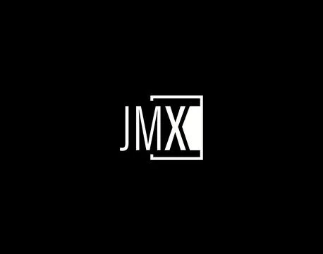JMX Logo and Graphics Design, Modern and Sleek Vector Art and Icons isolate.. Stock Illustration