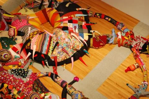 Joana vasconcelos at ccb  Stock Photos
