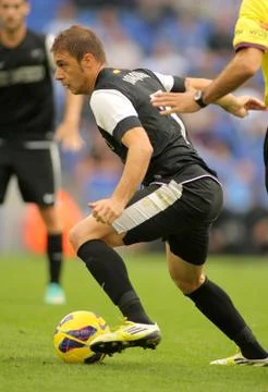 Joaquin Sanchez of Malaga CF Stock Photos