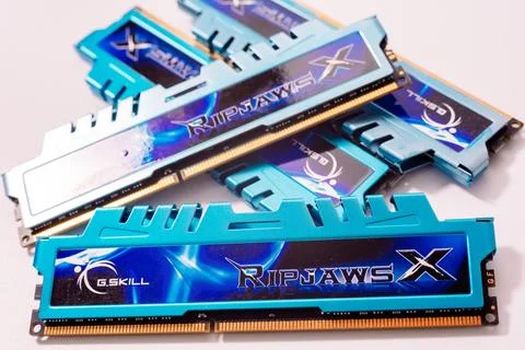 JoaquinCorbalan.comGskill memory RAM modules Stock Photos