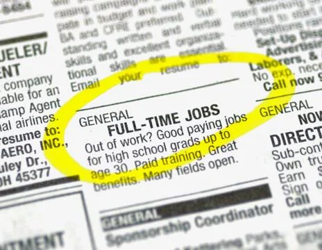 Job ad Stock Illustration