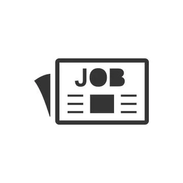 Job Advertisement Icon Stock Illustration