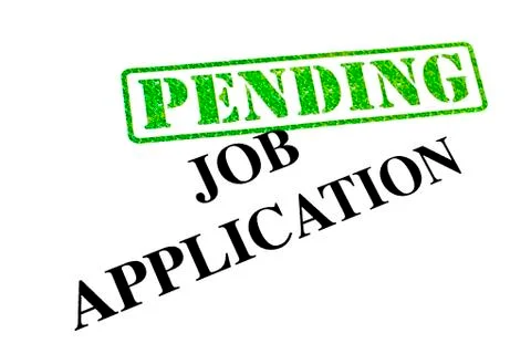 Job Application Pending Stock Photos