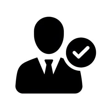 Job candidate Flat Icon Perfect for Web, UI Design, and Graphic Design. Stock Illustration
