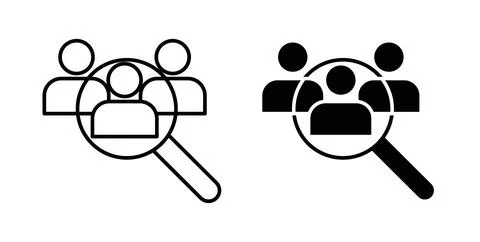 Job candidate icon vector art Illustrations Stock Illustration