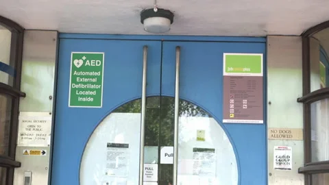 A Job Centre. Stock Footage 134081227