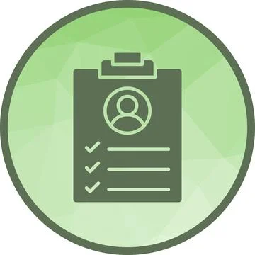 Job Description icon vector image. Stock-Illustration