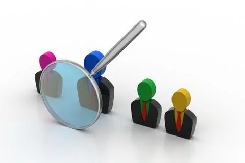 Job hiring concept Stock Illustration
