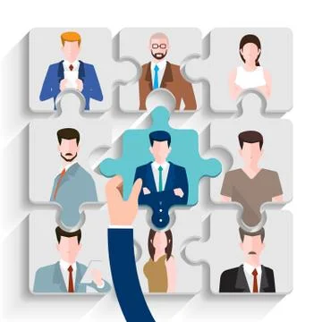Job Hiring Stock Illustration