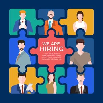 Job Hiring Stock Illustration