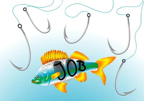 Job hunt Stock Illustration