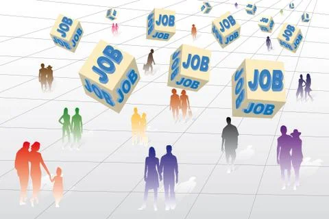 Job Stock Illustration