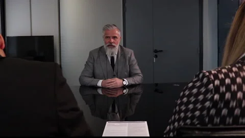 Job interview  Stock Footage 153677433