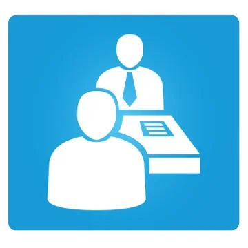 Job interview Stock Illustration