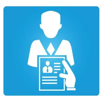 Job interview Illustrazione stock