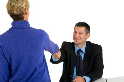 Job interview Stock Photos