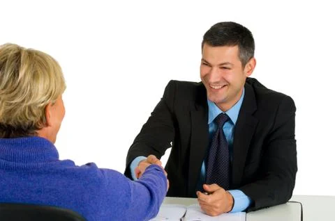 Job interview Stock Photos