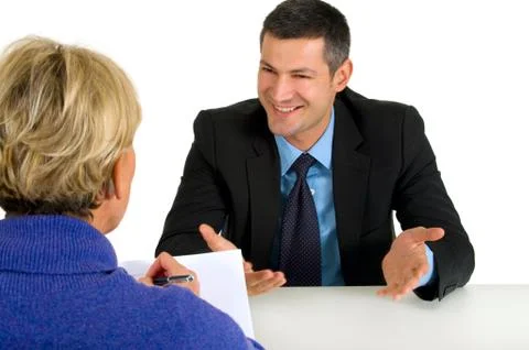 Job interview Stock Photos
