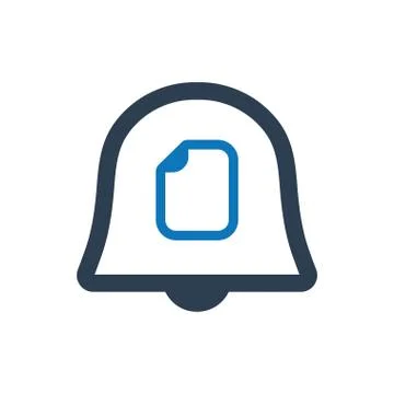 Job Notification Icon Stock Illustration