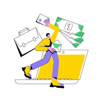 Job offer abstract concept vector illustration. Stock Illustration
